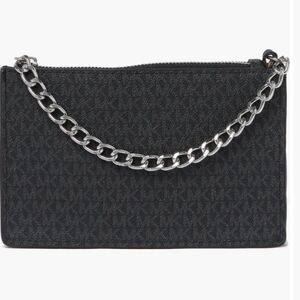 Michael Kors Black Chain Wallet